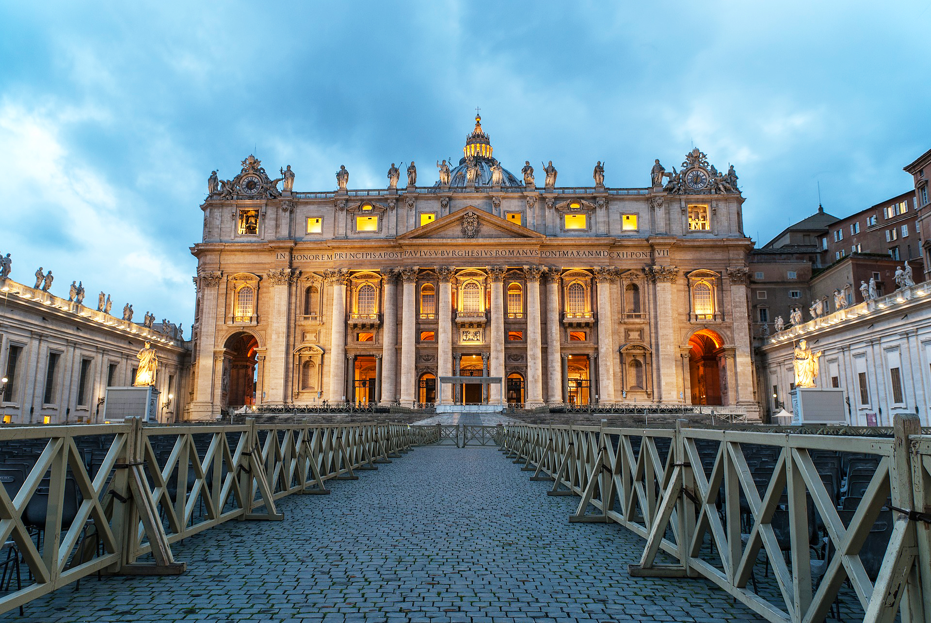 St Peter's Basilica In Italy