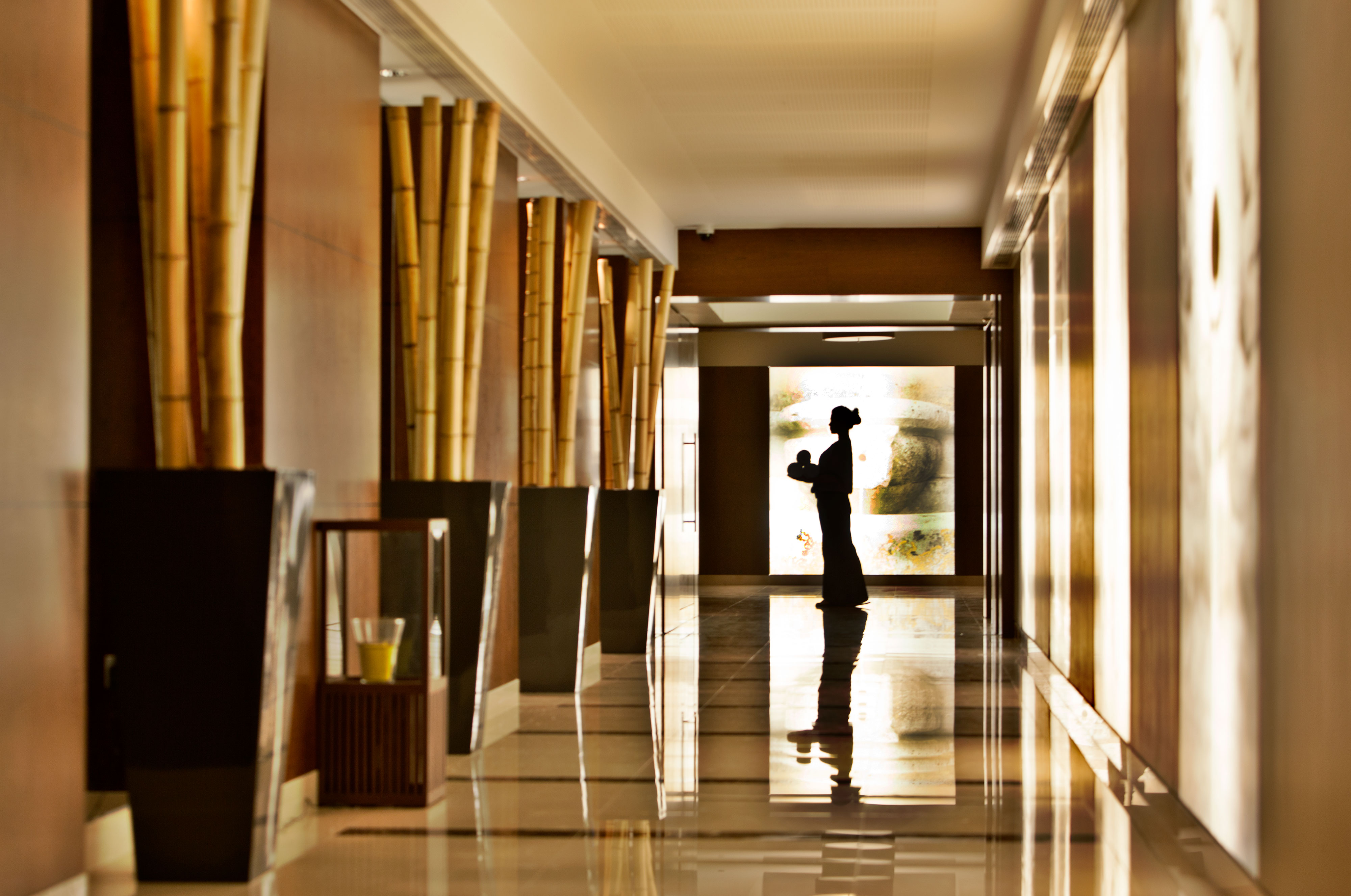 The hallways of Palacio Estoril Golf and Spa Hotel