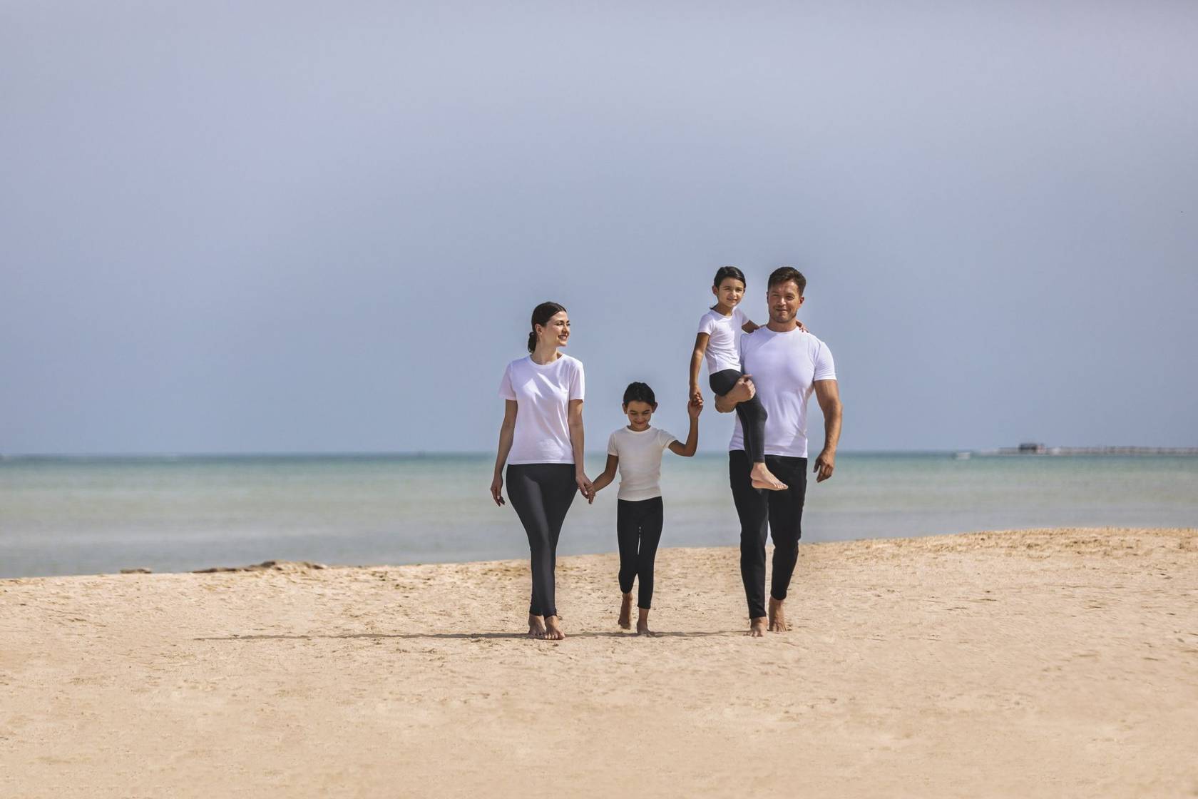 Family in Qatar at Zulal Wellness Resort